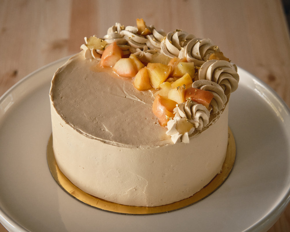 Almond Apple Feature Cake