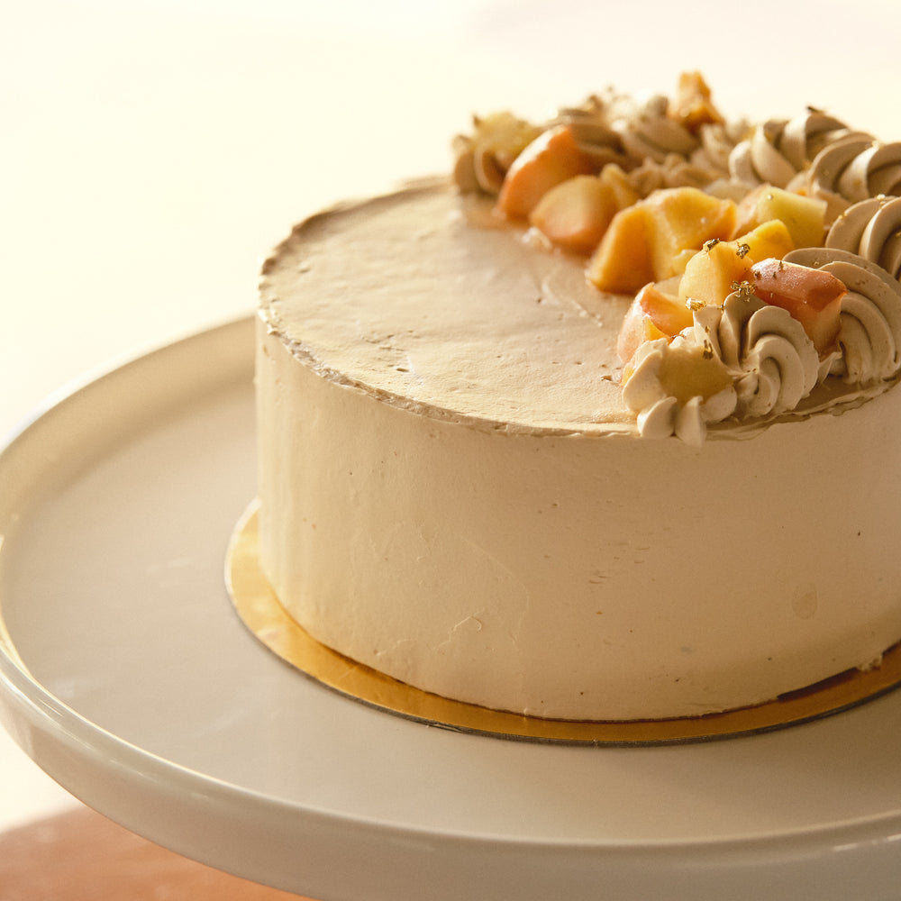 
                      
                        Almond Apple Feature Cake
                      
                    